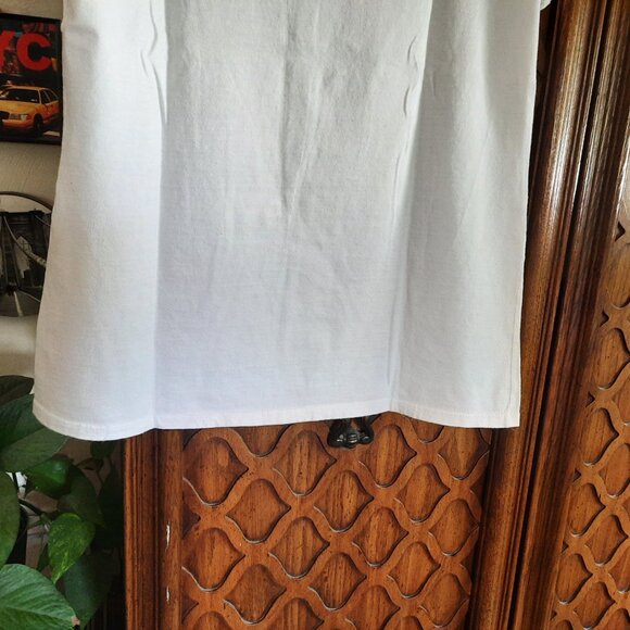Nike 'JUST DO IT' Limited Edition Logo Short Sleeve Cotton Tee - White, Size S - Picture 9 of 15